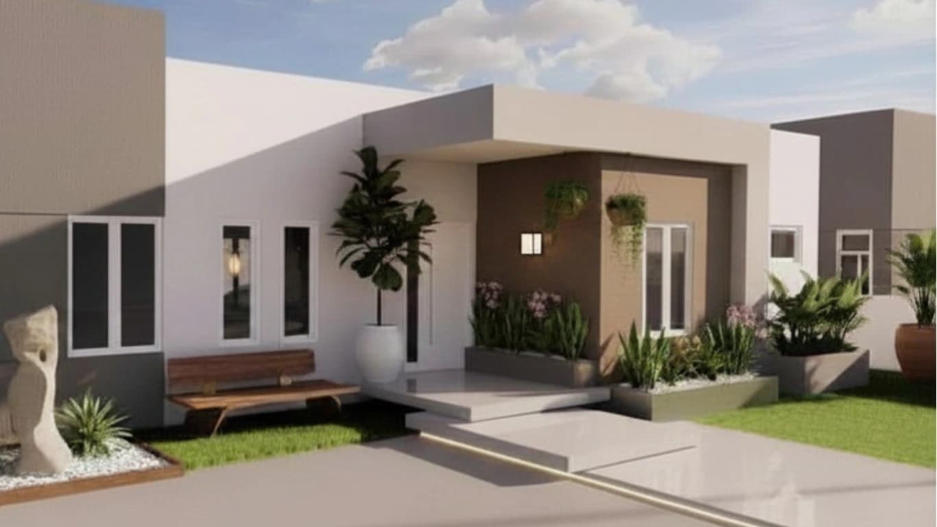 View front house